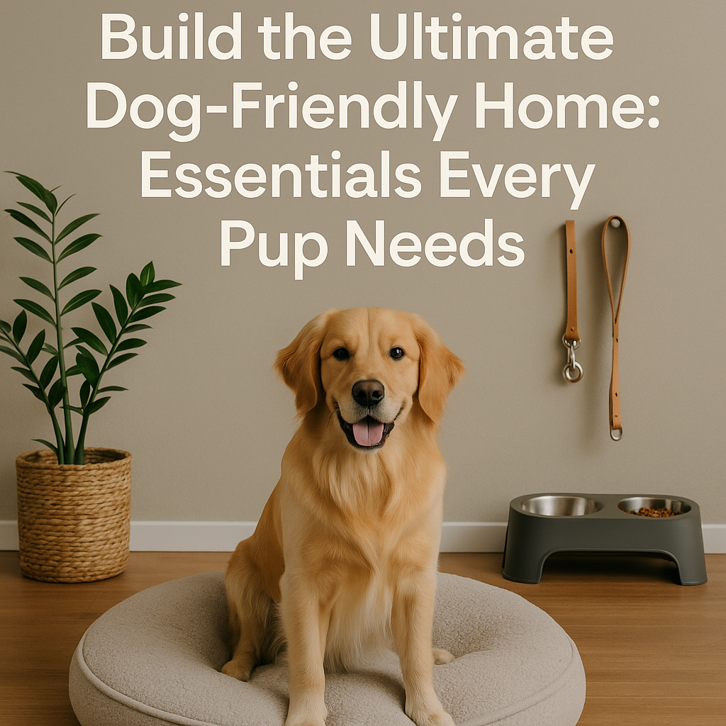 Ultimate Essentials: A Complete Guide to Setting Up the Perfect Dog-Friendly Home