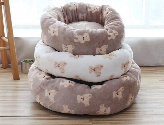 Fluffy Round Pet Mat
