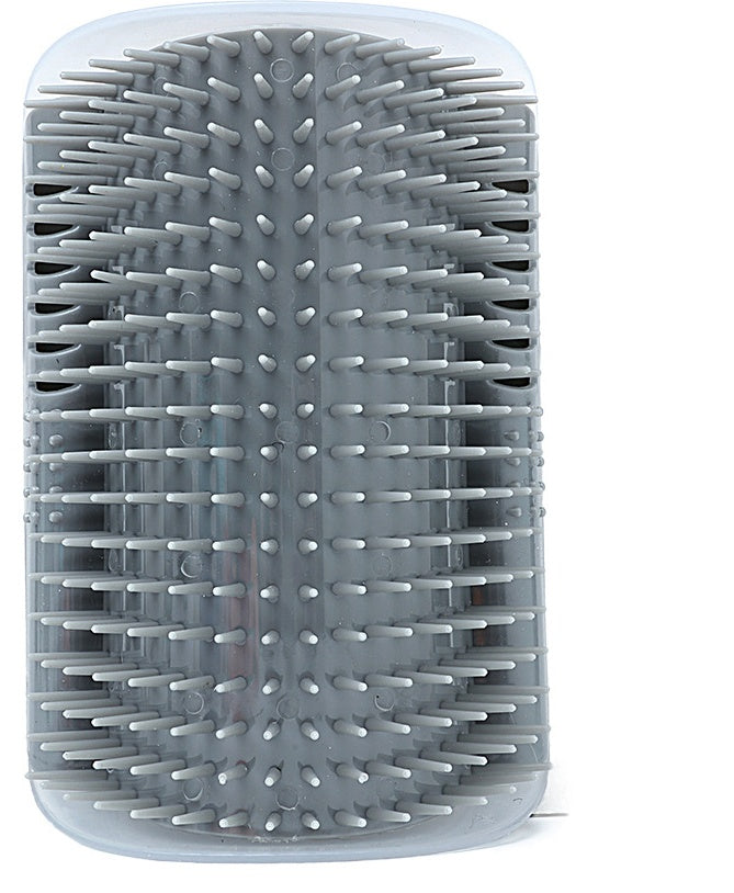 Corner-Mounted Pet Grooming Comb