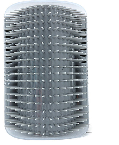 Corner-Mounted Pet Grooming Comb